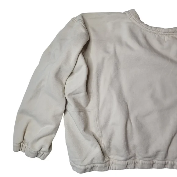 Anthropologie boxy cropped pullover Size XL - Picture 2 of 9